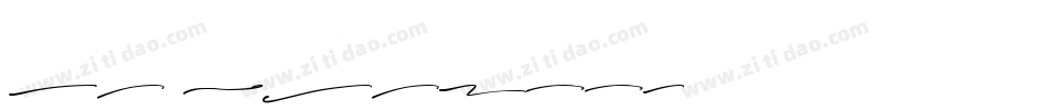 AR CHRISTY字体转换